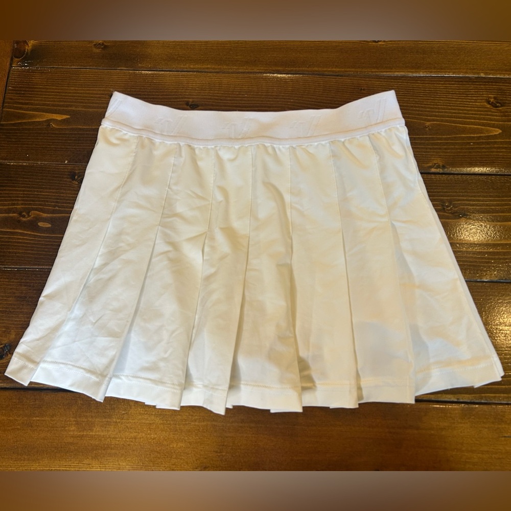 White Varsity Spirit Women's Skirt Medium